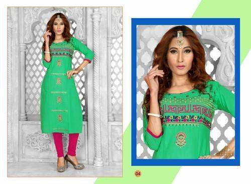 trendy cotton kurtis