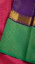 Strawberry Pink Kanchivaram Fancy Saree thumb 1