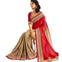 lehenga-style-half-saree-with-lace-border