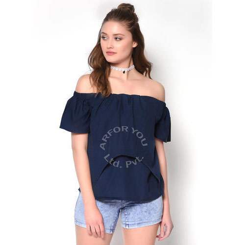 Ladies Fancy Off Shoulder Tops 