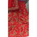 red-embroidered-lehenga-for-ladies