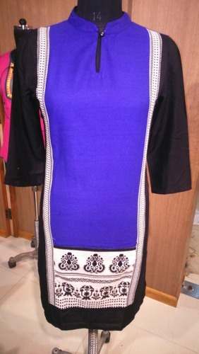 Ladies Designer Long Kurti by Deepak Textiles