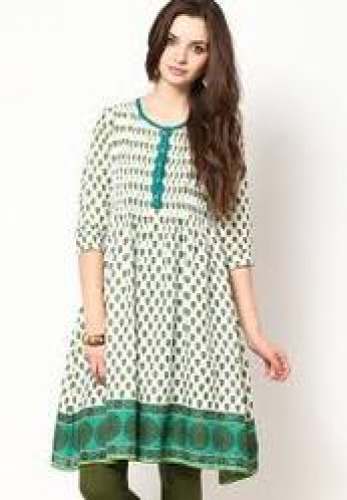 Ladies Elegant Design Cotton Kurti by Deepak Textiles