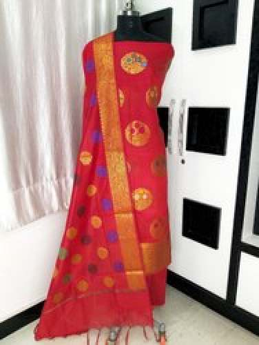 New Designer Fancy Banarasi Suit by Sadaf Fabrics