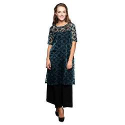 Ladies Designer Net Kurtis