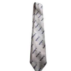 Cream School Tie