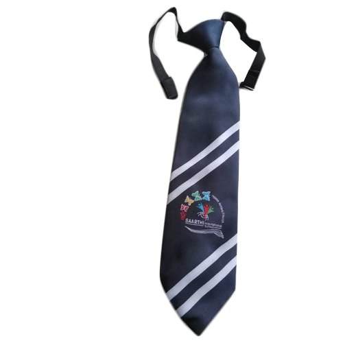 School Gray Tie by Bhagwati Enterprises
