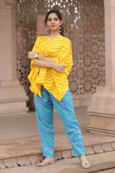 Laheriya Print Kaftan Set