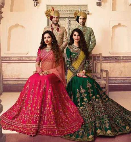 Bridal Lehenga Series 1-9 by Jay Textile