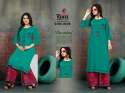 Designer Kurti Palazzo set thumb 1