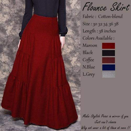 Flounce Skirts by Rajveer Collections