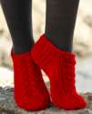 Women Cross Rib Designer Cotton Lycra Socks thumb 2