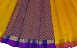 printed cotton sarees