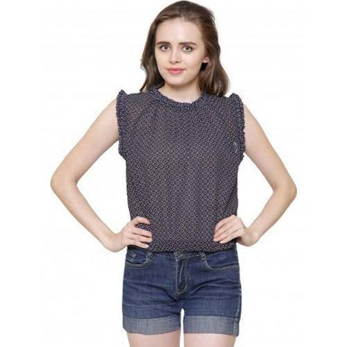 Ladies Rib Neck Top