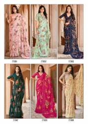 Fancy Georgette Saree by Kashvi Shraddha 