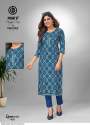 Queen India Vol 4 Cotton Kurti By Deeptex Brand At Wholesale Rate thumb 5
