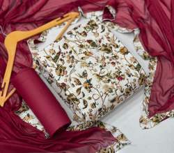 Textile Export Printed Unstitched Suit