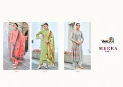 Vardan Meera 1 Rayon Kurti Pant With Dupatta