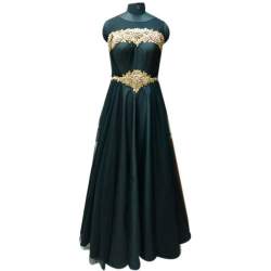 Ethnic Black Gown