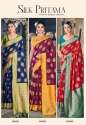 Siddharth Silk Mills Silk Pritama Designer wear sarees thumb 13