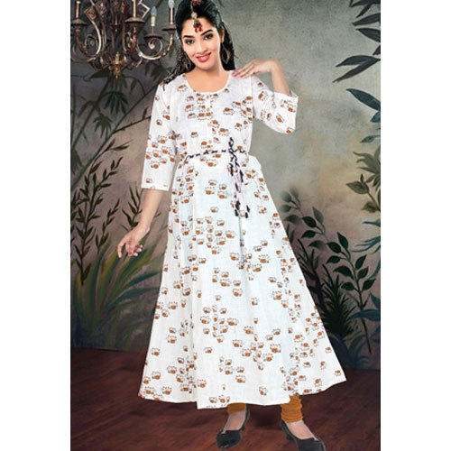 Printed Anarkali Style Kurti