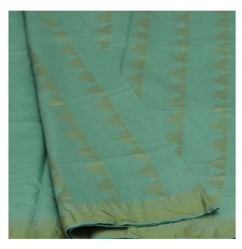 Sea Green bhagalpuri silk saree by Prashanti Sarees