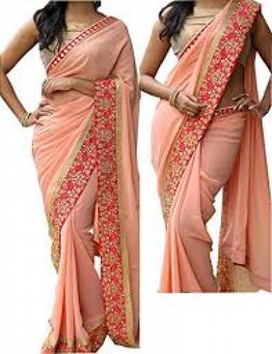 Exclusive border style saree by Sawariya Silk Mills