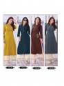 14 Kg Rayon Strip Party Wear Kurti With Plazzo thumb 9