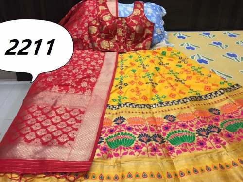 Attractive Designer Banarasi Lehenga Choli
