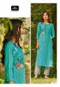 Beautiful Cotton Stripes Embroidered Kurti thumb 15