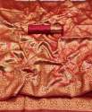 Beautiful Kanchipuram silk Saree thumb 2