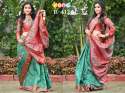 Beautiful Patola Silk Saree thumb 1