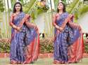 Beautiful Patola Silk Saree thumb 4