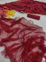Beautiful Soft Butter Net Part Wear Saree thumb 5