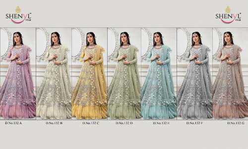 Butterfly Net Embroidered Salwar Suit