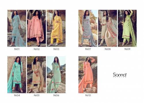 COTTON JAM SILK DIGITAL PRINT WITH WORK SUIT
