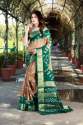 Designer Art Silk latest Bandhani saree thumb 5