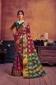 Designer Art silk & Pure Zari Jacquard Work Saree thumb 10