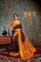 Designer Art silk & Pure Zari Jacquard Work Saree thumb 3