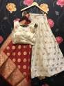 Designer Banarasi Silk Lehenga Choli thumb 2