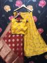 Designer Banarasi Silk Lehenga Choli thumb 3