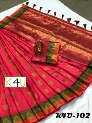 Designer Banarasi silk saree1