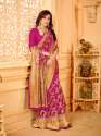 Designer Banarasi Weaving Soft Silk Saree thumb 4
