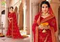 Designer Bandhani saree With Heavy Border thumb 1