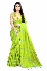 Designer Checks sana Silk saree