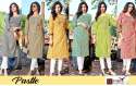 Designer Cotton Casual Wear Kurti 