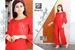 Designer Crop Top with Plazzo