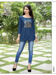 Designer Denim Tops by Ladyview