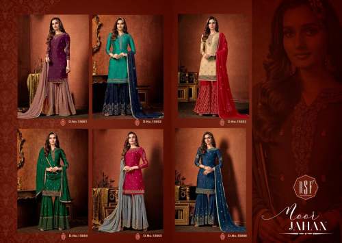Designer Embroidered Gharara Suit for wedding
