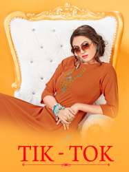 Designer Embroidered Straight Long Kurti